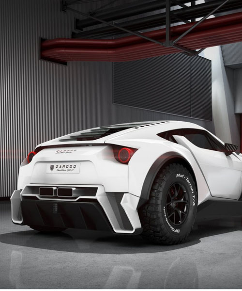 the zarooq sandracer 500GT is an off-road supercar