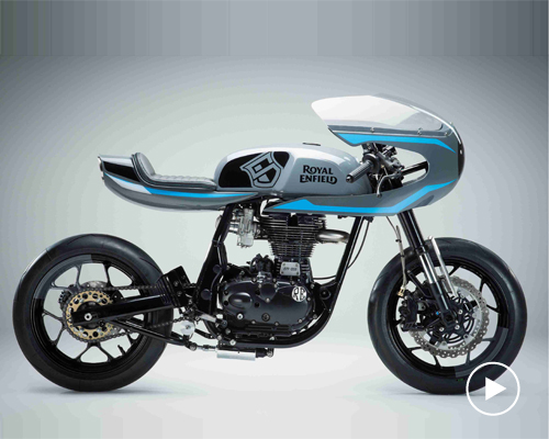 royal enfield custom surf racer by sinroja motorcycles