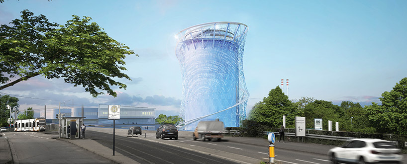 LAVA energy storage tower