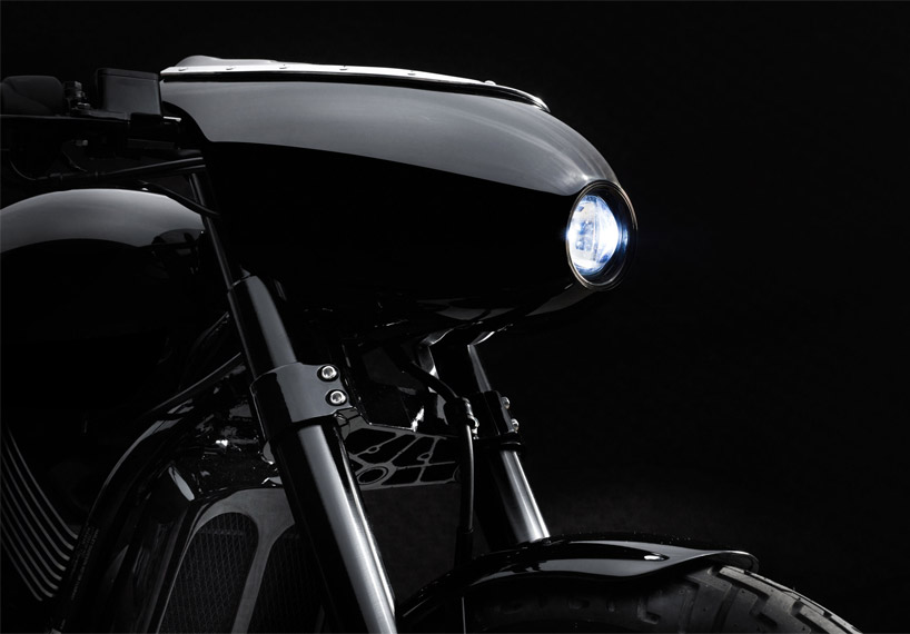 bandit9 dark side motorcycle blends the dark, dramatic and beautiful
