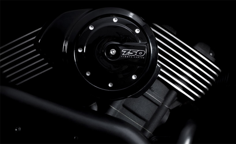 bandit9 dark side motorcycle blends the dark, dramatic and beautiful