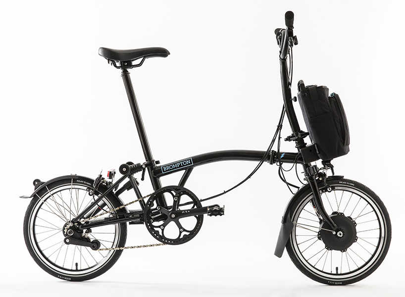 brompton folding e bike