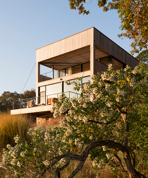 cary tamarkin sources local materials for island creek house in the hamptons