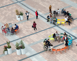 city3 + atelier starzak strebicki + laura muyldermans turn brussels' esplanade into a public, social space