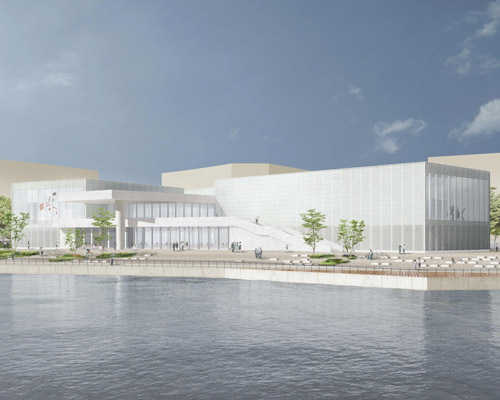 pompidou to open shanghai outpost inside chipperfield-designed west bund art museum