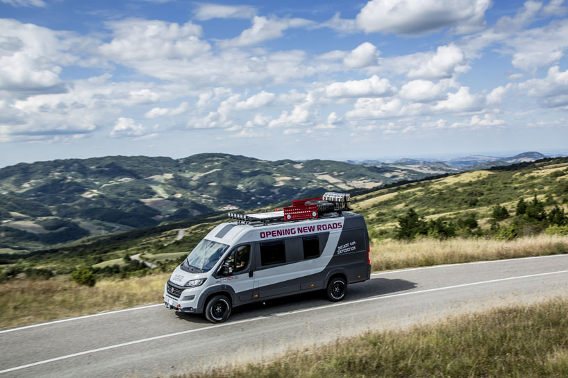 fiat ducato base camper van is built for escaping the city - 웹