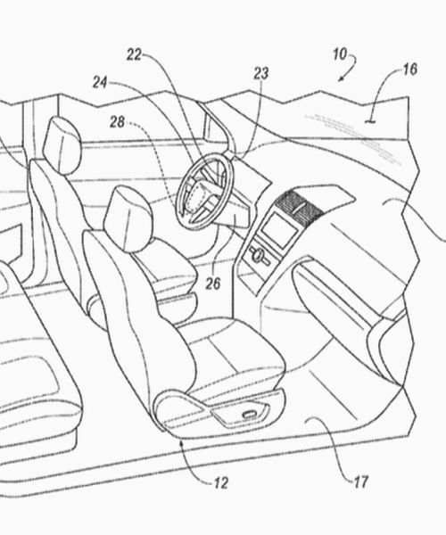 ford's patent for removable steering wheels and pedals of self-driving cars