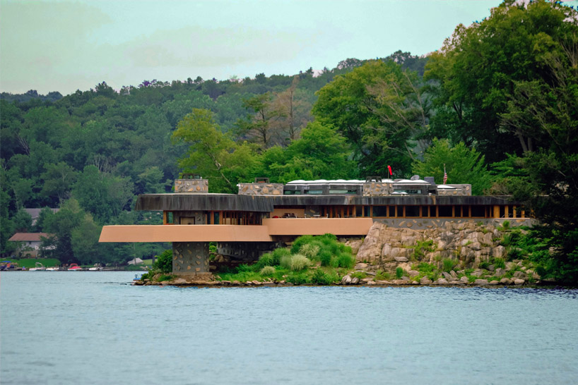 frank lloyd wright-designed private island on sale for $14.9 million
