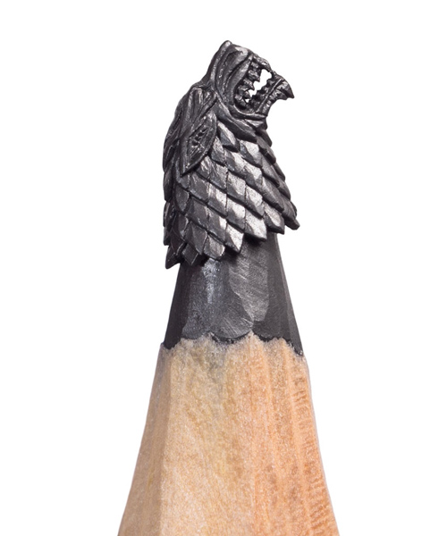 salavat fidai carves intricate 'game of thrones' figures on pencil tips