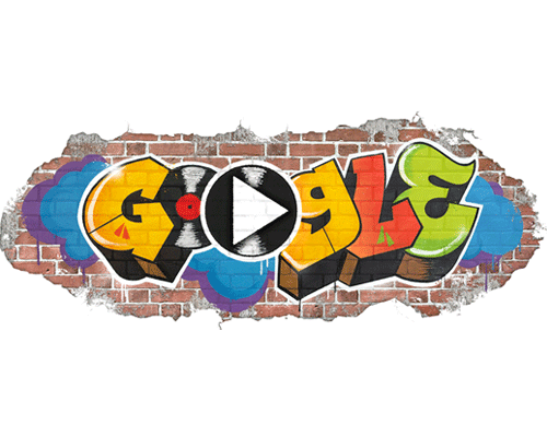 be the DJ with google's latest doodle celebrating the birth of hip hop
