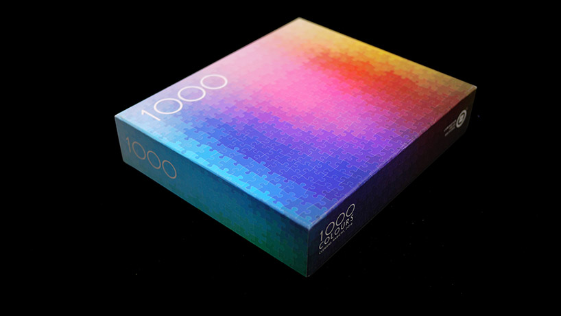 This Giant Color Gradient Puzzle Has 1 000 Individual Tiles