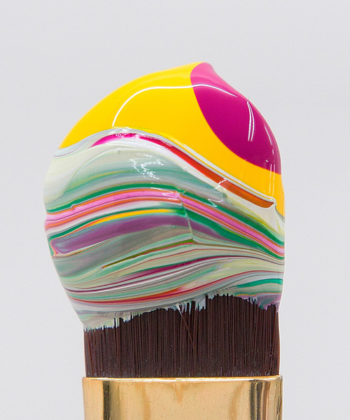 summertime swoon: swirling 'ice cream' paint brushes by josé lourenço