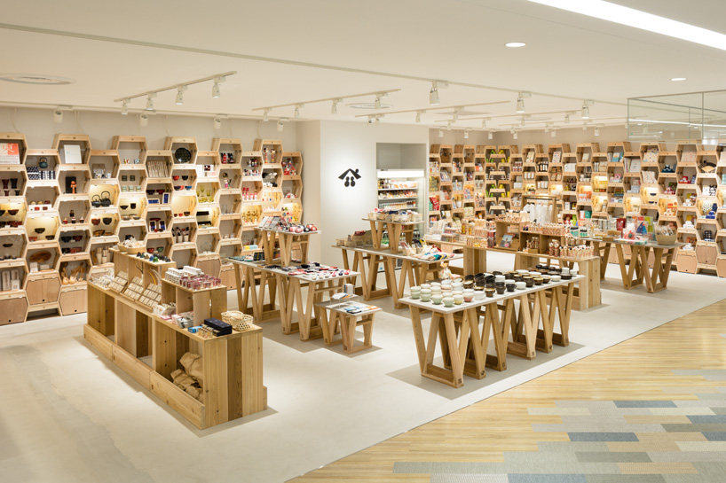 tohoku standard store in japan experiments with wooden units