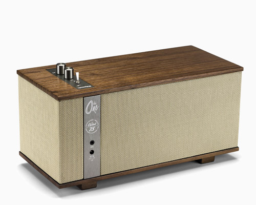 retro-influenced klipsch and capitol records' special edition speaker