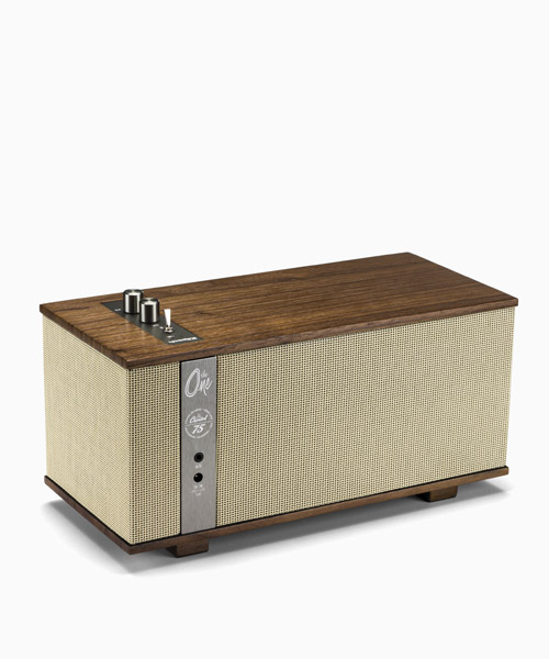 retro-influenced klipsch and capitol records' special edition speaker