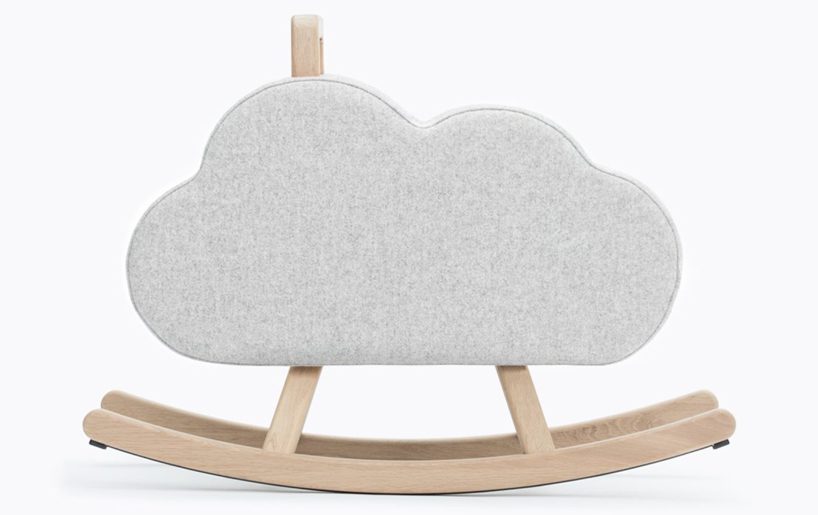 maison deux adds the moon to its growing collection of iconic rocking horses