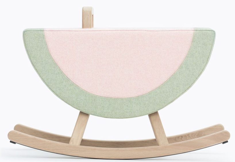 maison deux adds the moon to its growing collection of iconic rocking horses