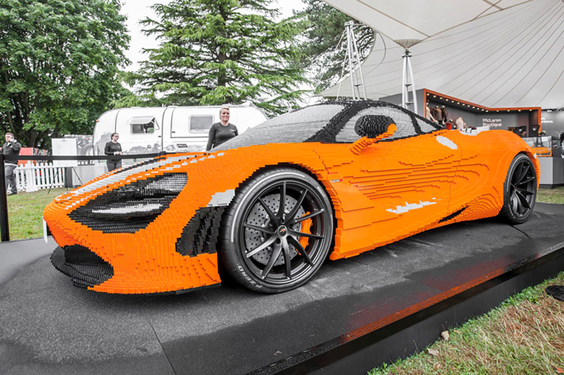How Many Legos Does It Take To Build A Full-Size McLaren 720S?