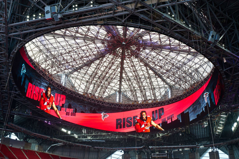 HOK completes the Mercedes-Benz Stadium in Atlanta