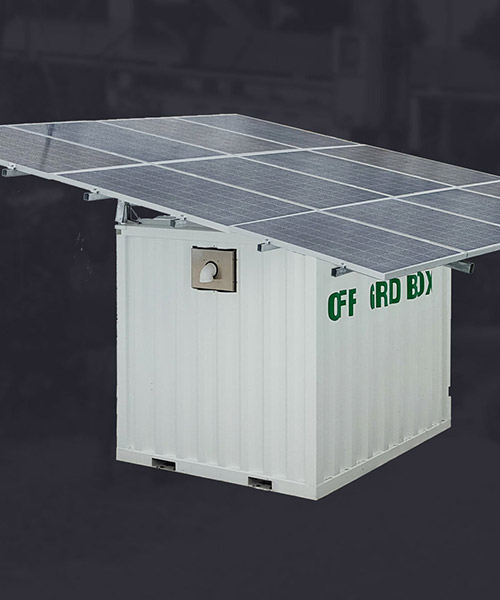 off grid box brings clean water and power to all