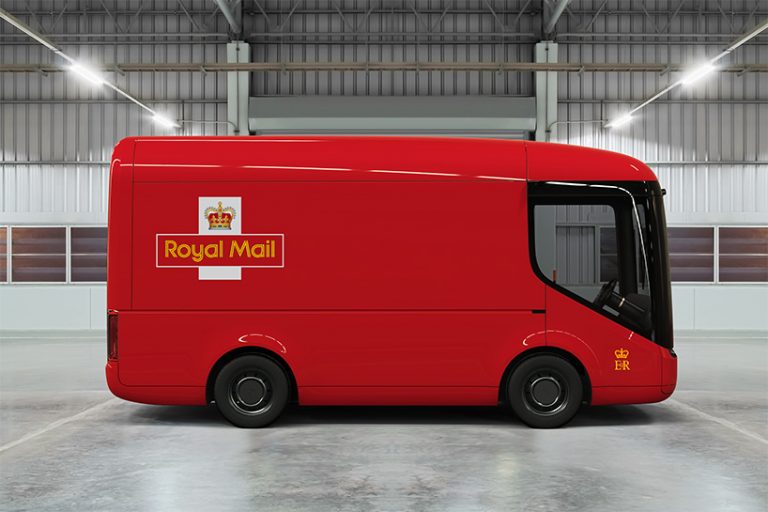 royal mail's new electric delivery trucks take to the streets today