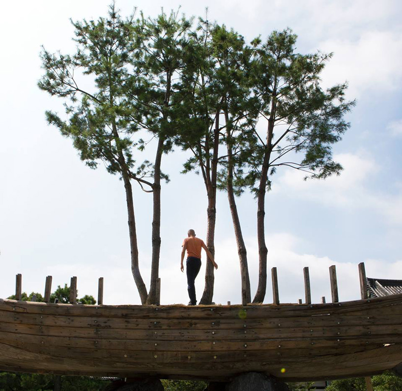 cai guo-qiang bonsai ship