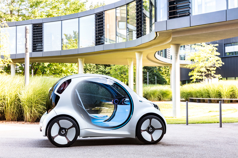 Smart has built a self-driving, car-sharing concept