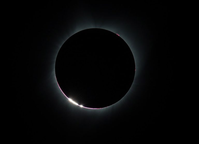 NASA captures total solar eclipse from outer space