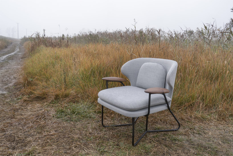 stellar works' QT/chillax by nic graham plays with natural materials