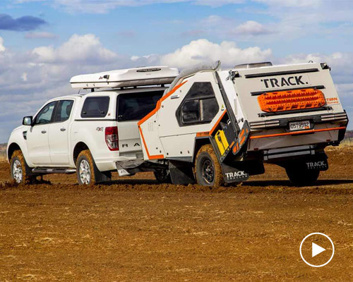 tvan MK5 camper trailer expands living space with rugged, compact design