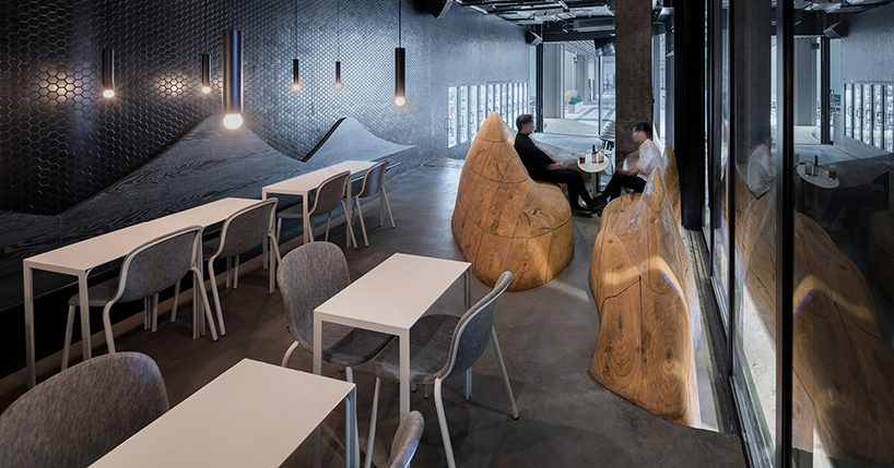 daipu architects wood mountain pub china