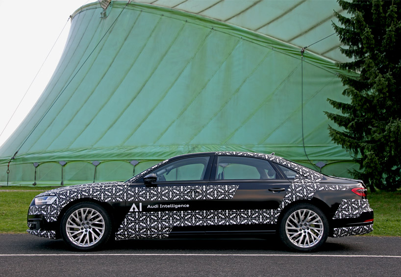 New Audi A8 debuting Level 3 autonomous AI traffic jam pilot