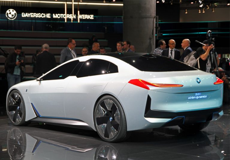 BMW i vision dynamics electric concept car debuts at IAA 2017