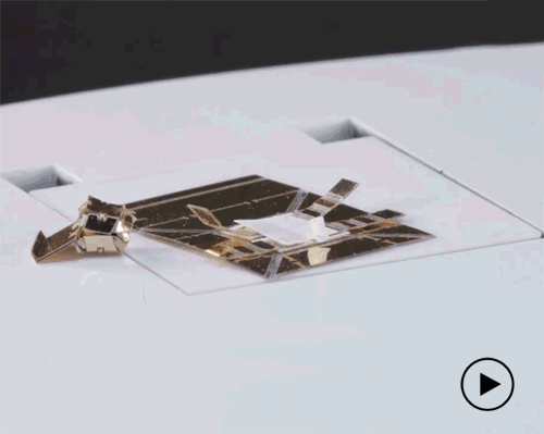 MIT's origami-like robot transforms using folding exoskeletons