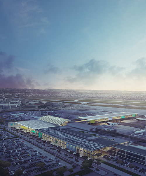 rogers stirk harbour + partners presents unseen marseille airport competition entry