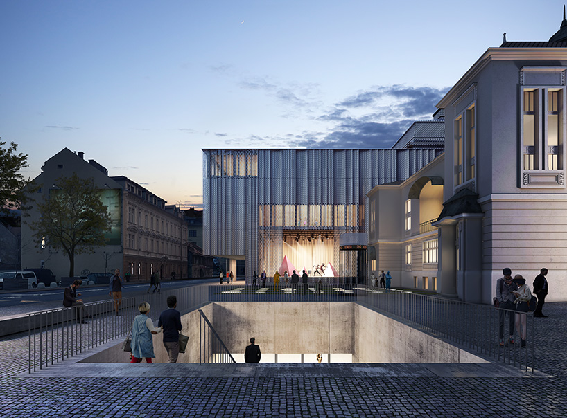 bevk perović arhitekti to renovate and extend slovenia's national theater