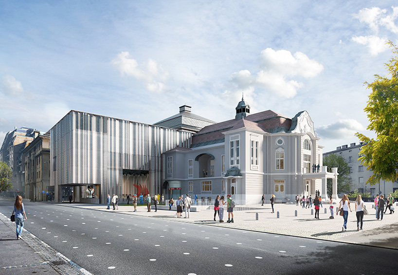 bevk perović arhitekti to renovate and extend slovenia's national theater