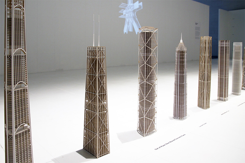 SOM engineering X architecture exhibition during the chicago architecture biennial