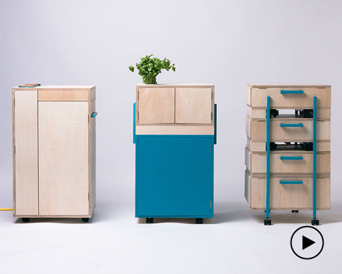 alejandra calderon liberates the kitchen from its domestic space creating new layouts