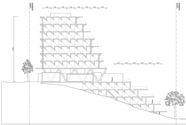 amata + triptyque plan timber building in são paulo that absorbs CO2