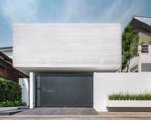 anonym's Y house is designed to be protective as well as open towards the urban changes