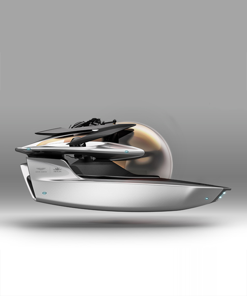 aston martin + triton unveil the project neptune limited edition submarine