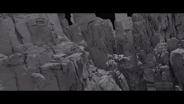 industrial light and magic behind the scenes rouge one a star wars story designboom