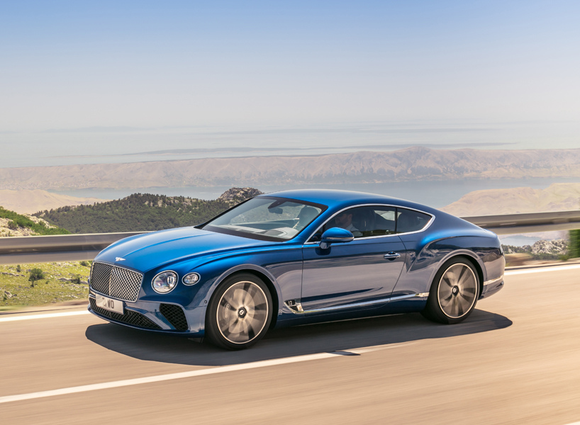 the bentley continental GT makes global debut at IAA 2017