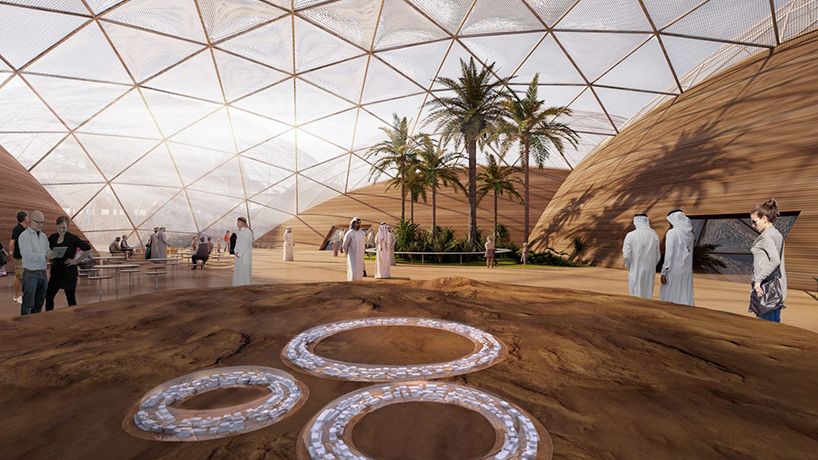 bjarke ingels proposes mars space simulation city in the UAE desert