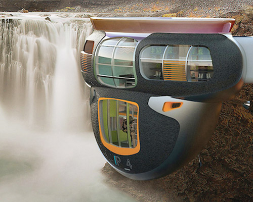 a pleasant extreme, envelope architects propose futuristic trekker cabin