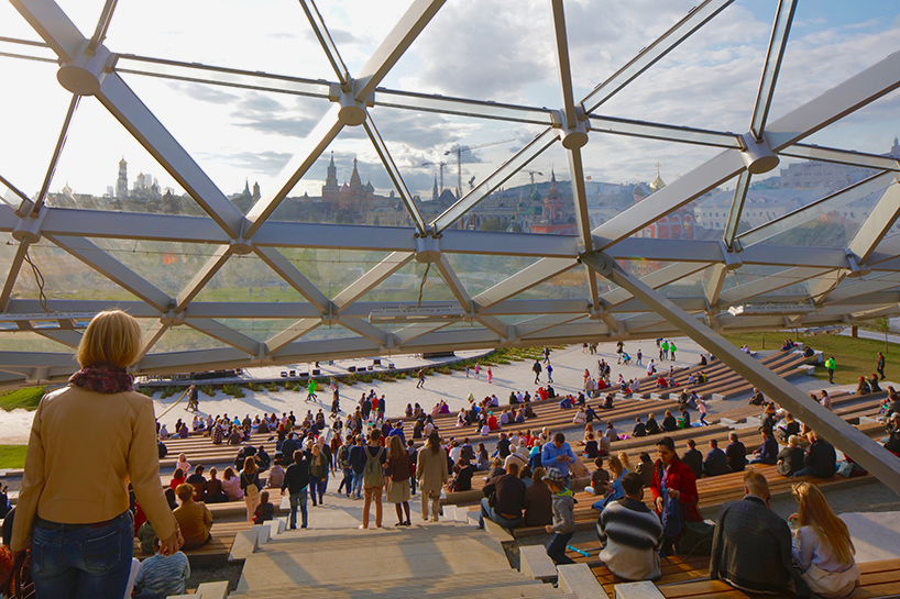 diller scofidio + renfro-led team opens moscow's first large-scale park in  50 years - Moscow, Russia