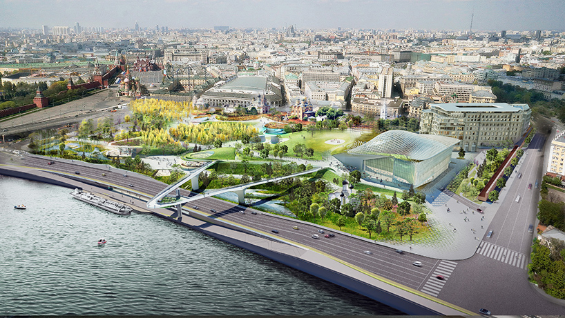 diller scofidio + renfro-led team opens moscow's first large-scale park in  50 years - Moscow, Russia