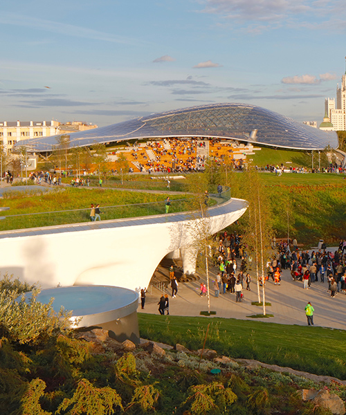 diller scofidio + renfro-led team opens moscow's first large-scale park in 50 years