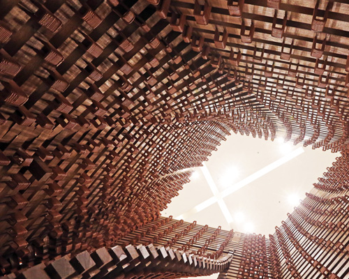 the ceramic constellation pavilion utilizes 3D printing to reinvent the terracotta brick